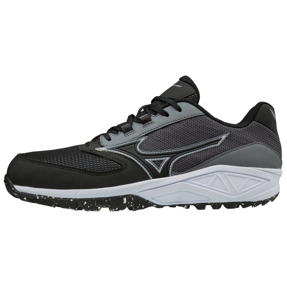 Tenis Baseball Mizuno Dominant All Surface Baixo Turf - Homem - Cinzentas/Pretas - IAQHE2650